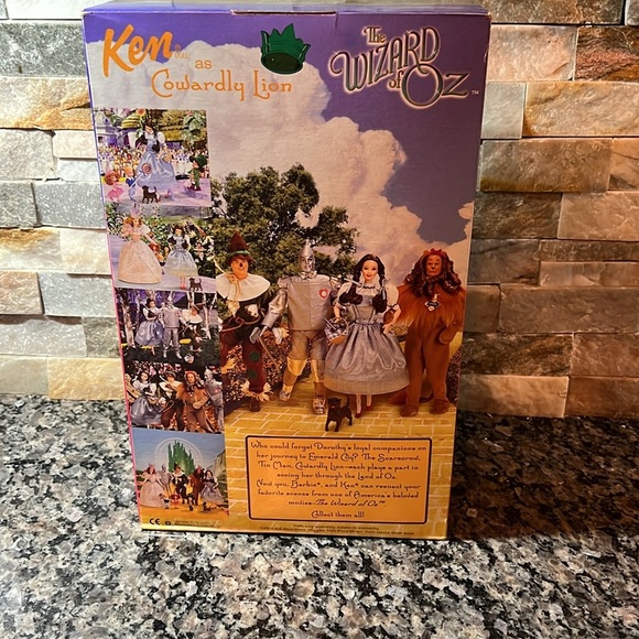 Ken as Cowardly Lion Barbie doll - Picture 4 of 5